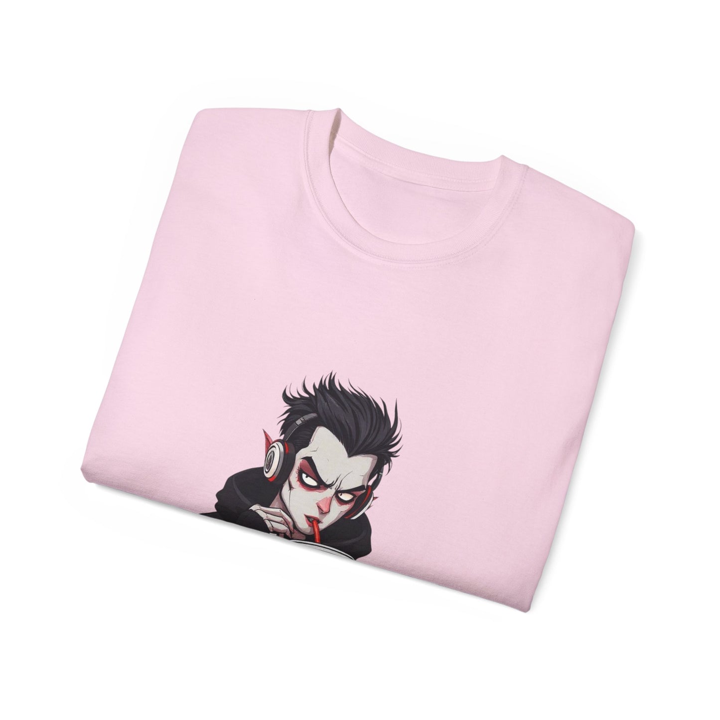 Vampire Themed Unisex Tee, Halloween Shirt, Graphic Tee, Spooky Apparel, Costume Party Top, Trendy Casual Wear