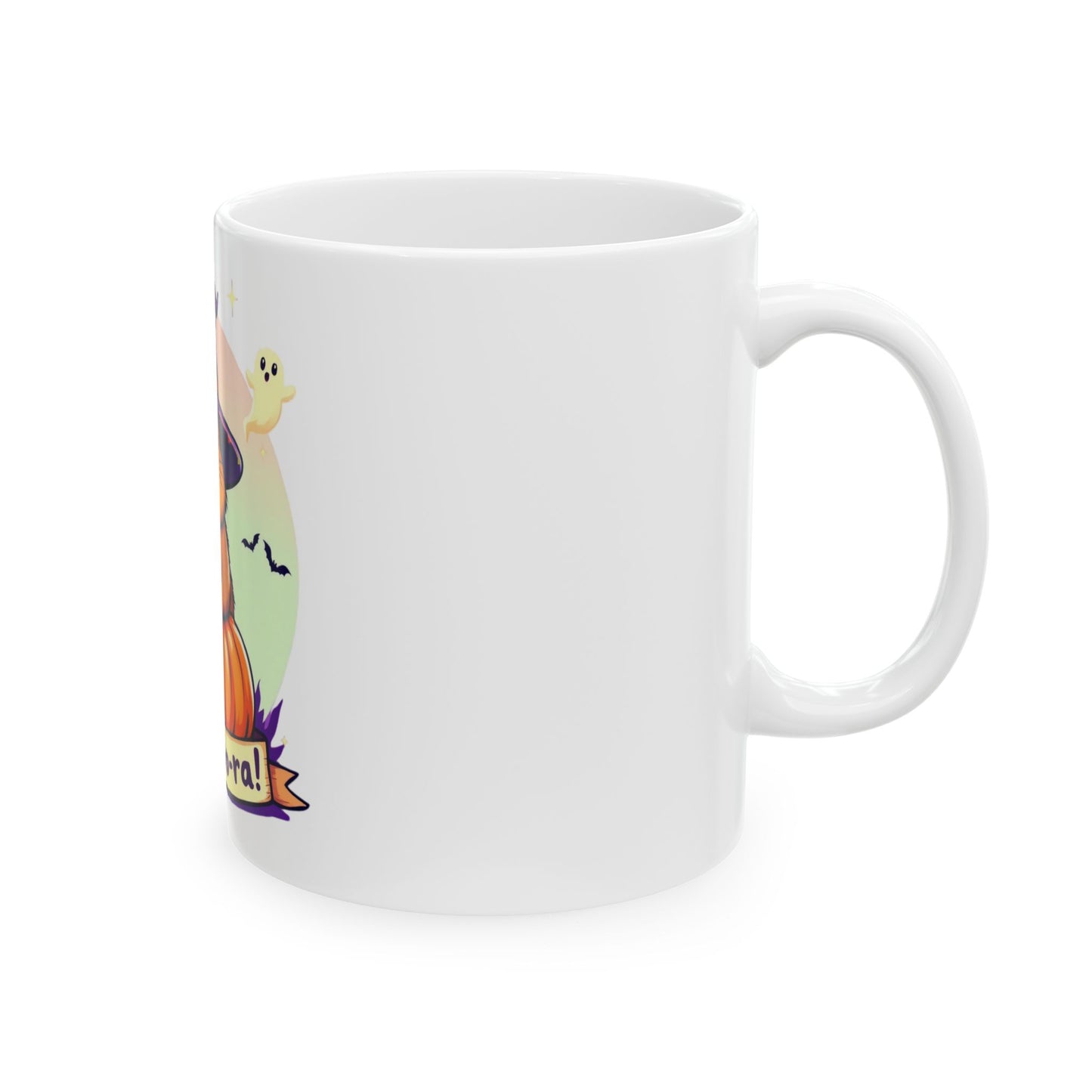 Cute Halloween Capybara Mug | Perfect for Fall, Pumpkin Spice, Cozy Comfort, Gift for Animal Lovers, Fun Coffee Cup