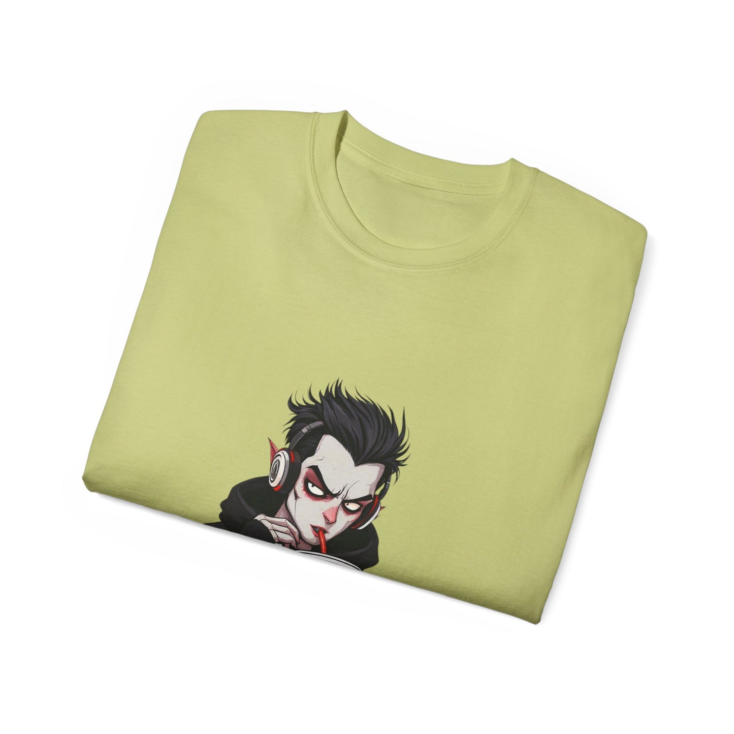 Vampire Themed Unisex Tee, Halloween Shirt, Graphic Tee, Spooky Apparel, Costume Party Top, Trendy Casual Wear