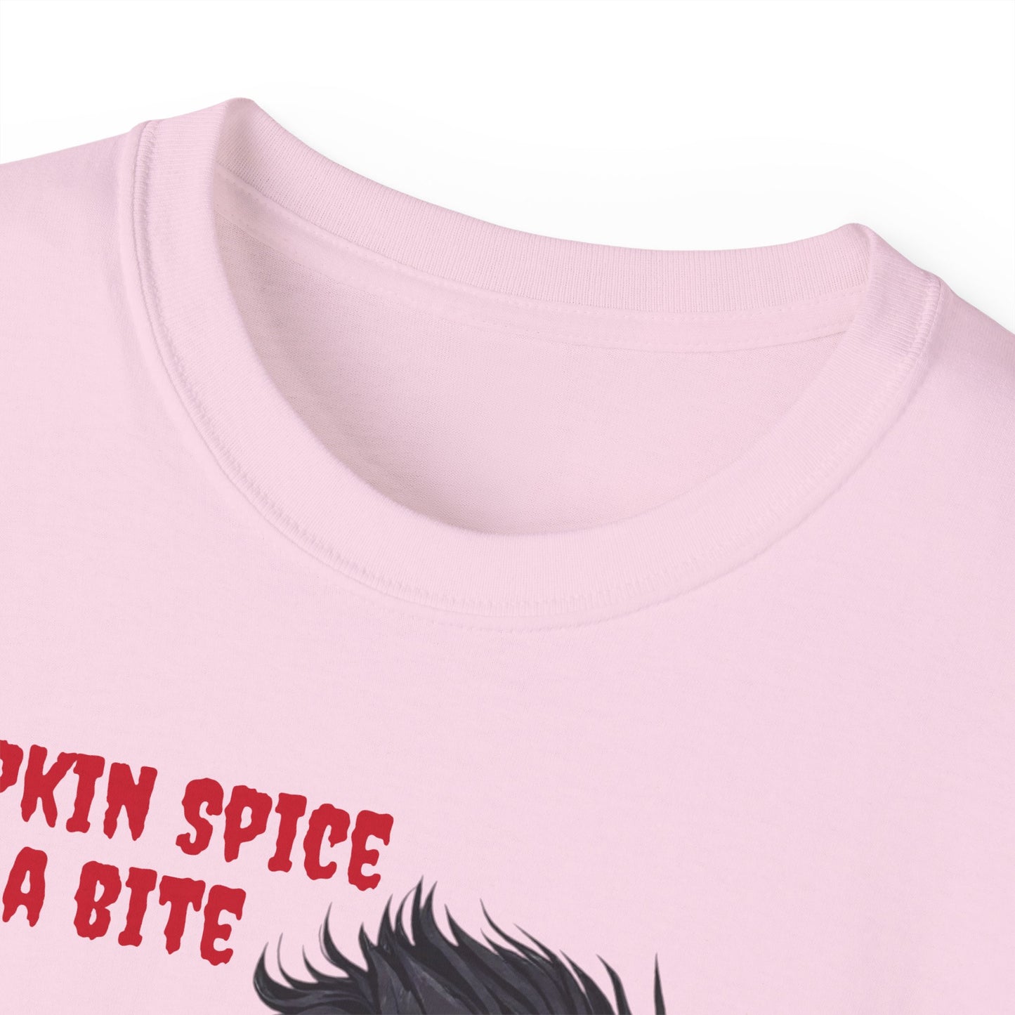 Vampire Themed Tee, Halloween Shirt for Unisex, Goth Graphic T-shirt, Horror Costume Top, Men Women Scary Clothing