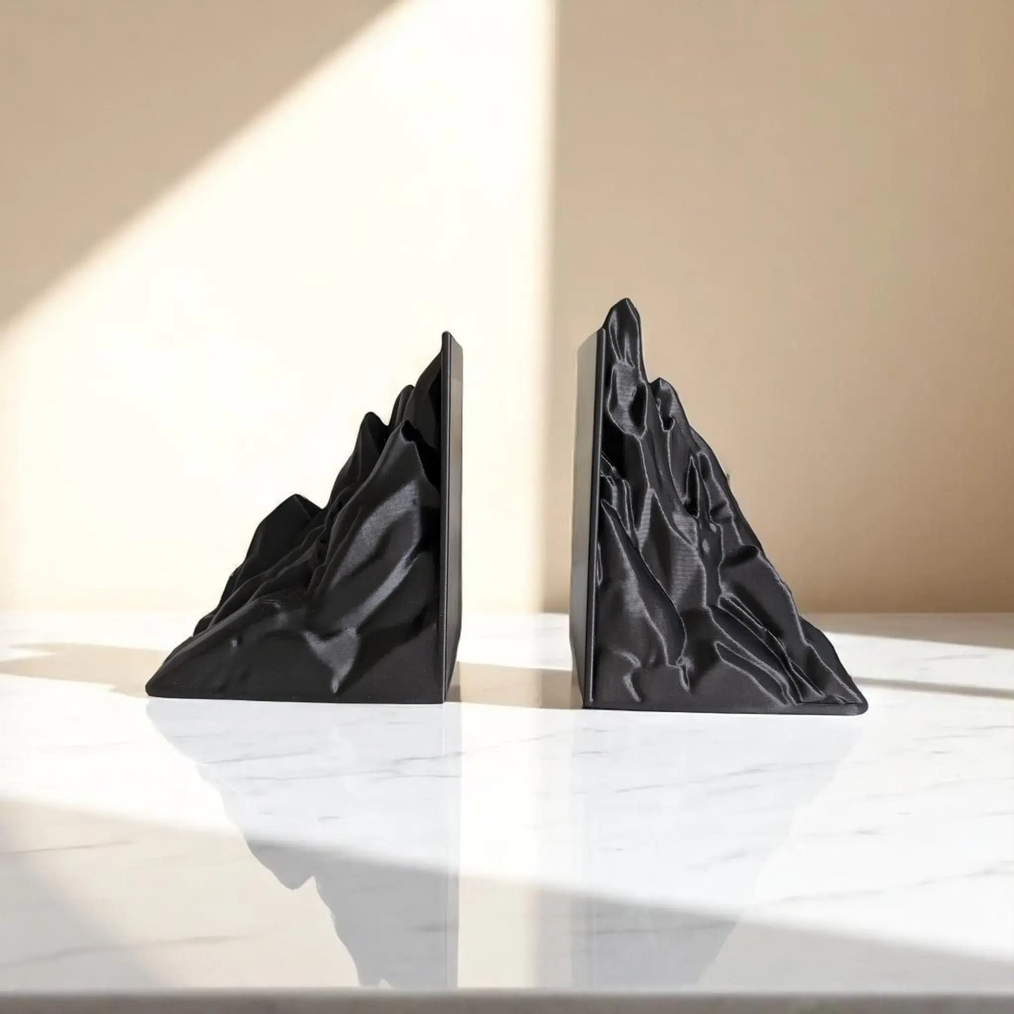Mountain Bookends - Eco-Friendly Decor for Book Nooks-Printastic Treasures
