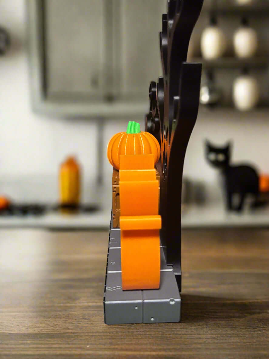 Halloween Countdown Calendar | Black Cat, Pumpkin & Tree Decor | Seasonal Fall Mantelpiece-Printastic Treasures