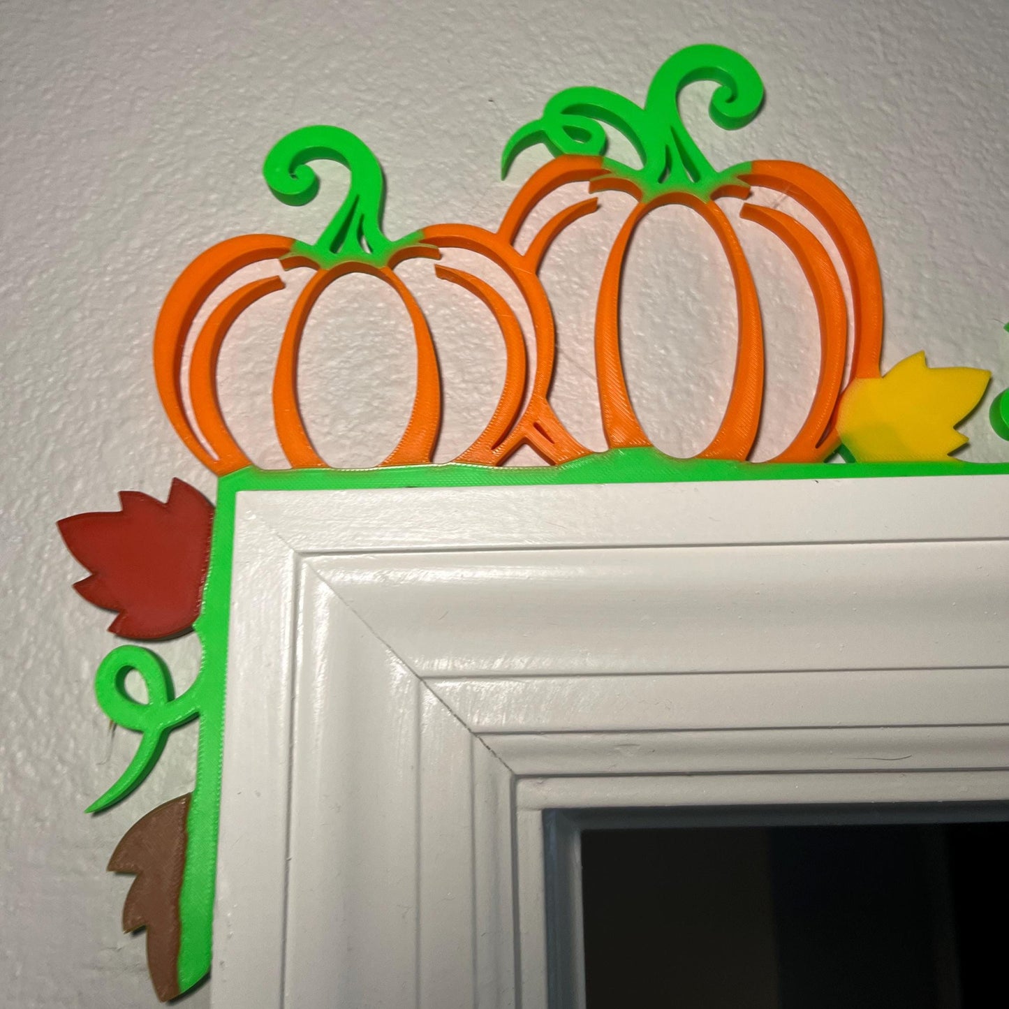 Fall Pumpkin Door Decor - Farmhouse Accent-Printastic Treasures