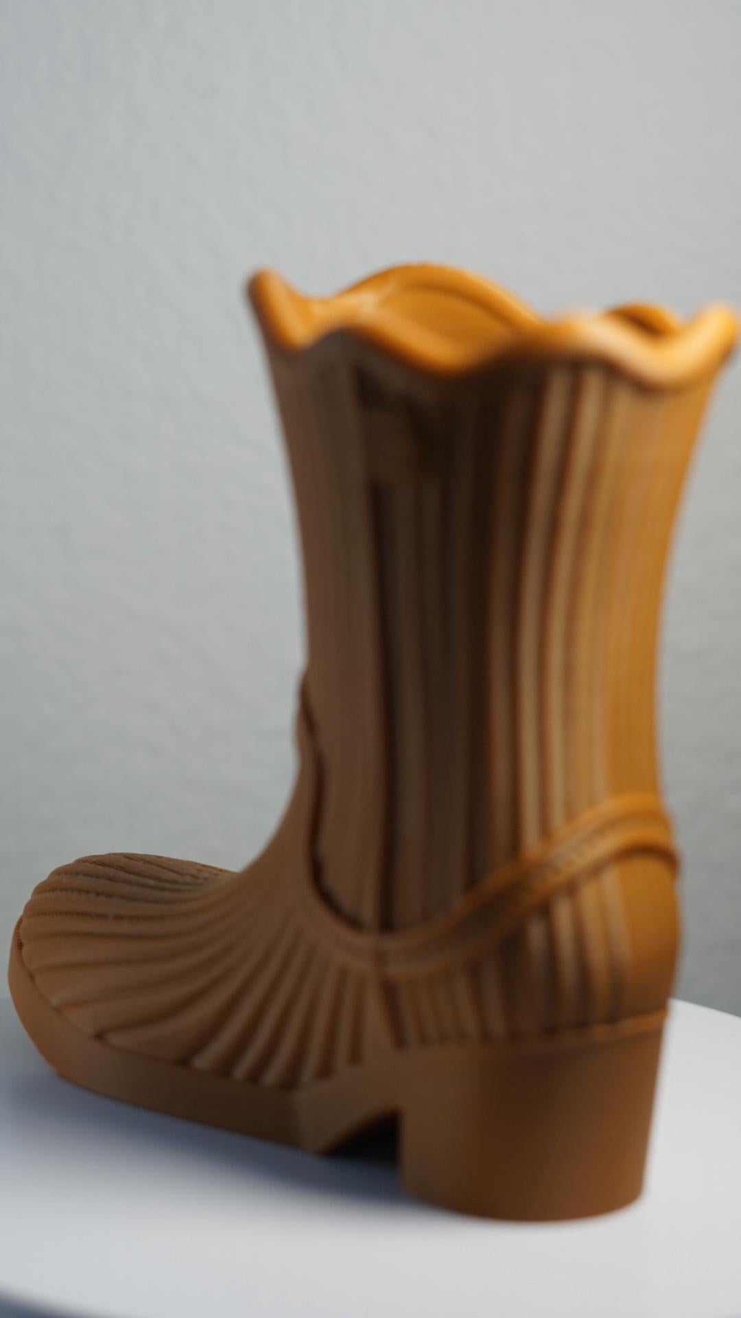 Cowboy Boot Pencil Holder - Western Desk 5.5"-Printastic Treasures