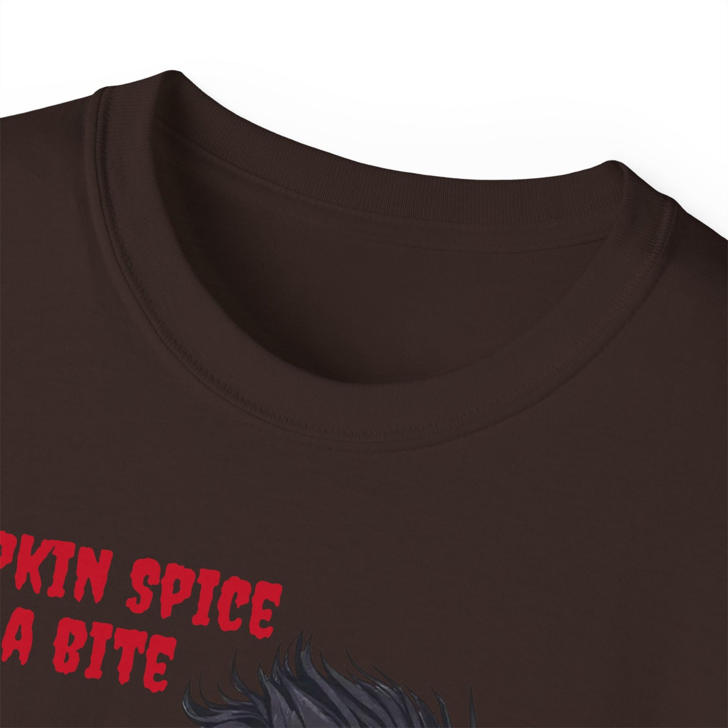Vampire Themed Tee, Halloween Shirt for Unisex, Goth Graphic T-shirt, Horror Costume Top, Men Women Scary Clothing