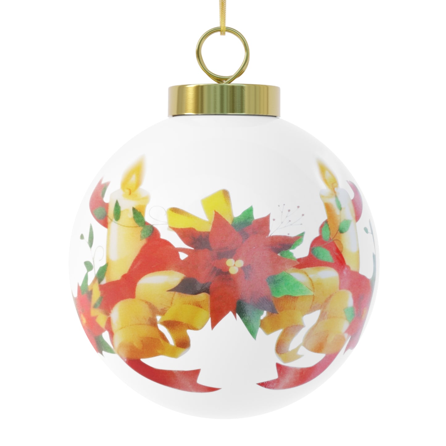 Personalized Christmas Ball Ornament, Baby's First Christmas Decor, Holiday Keepsake, Family Ornament, Unique Xmas Gift