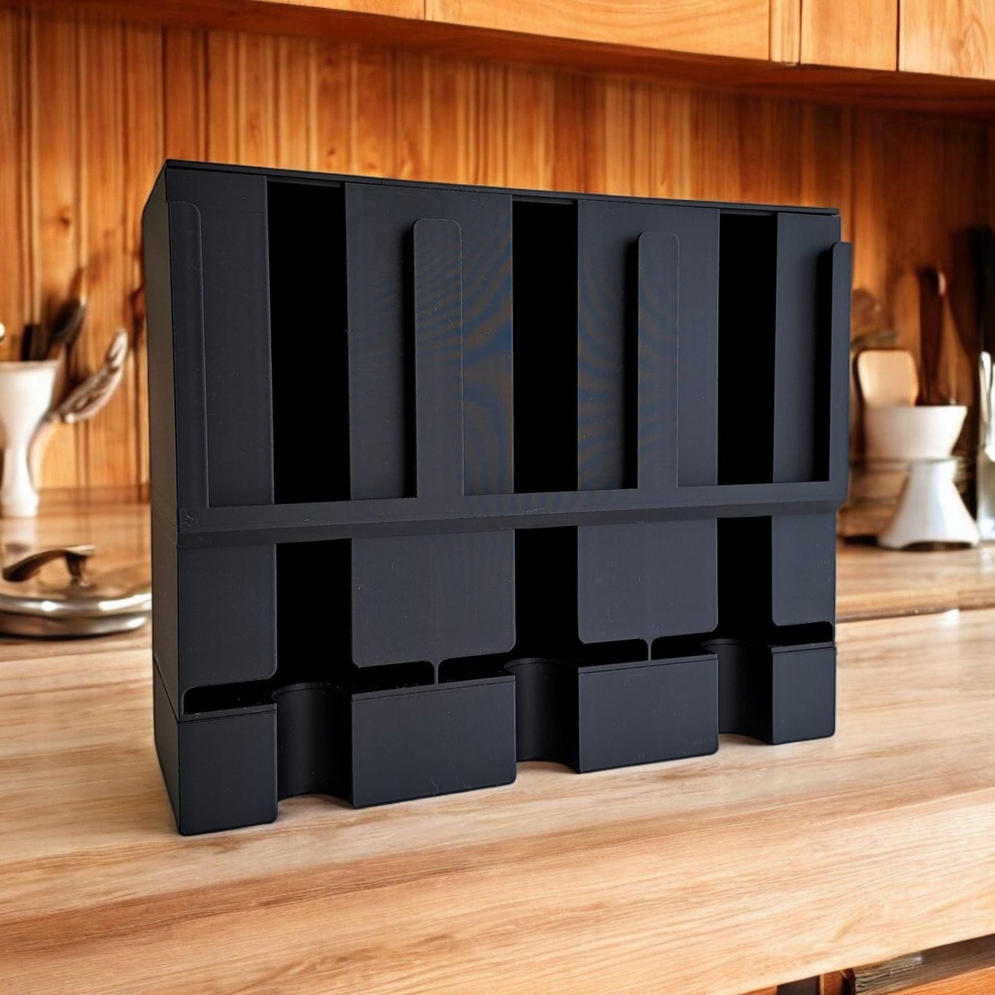Tea Organizer – Modern, Minimalist, Rectangular Holder-Printastic Treasures