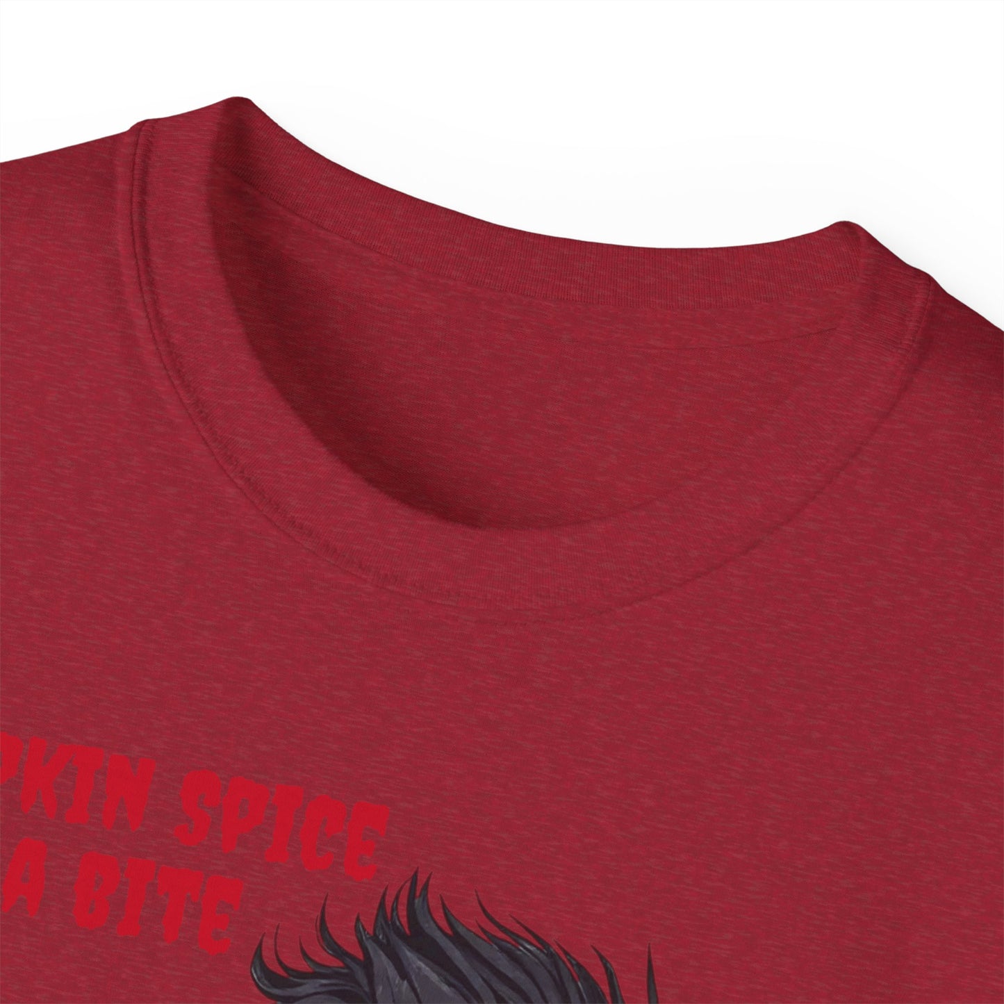 Vampire Themed Tee, Halloween Shirt for Unisex, Goth Graphic T-shirt, Horror Costume Top, Men Women Scary Clothing