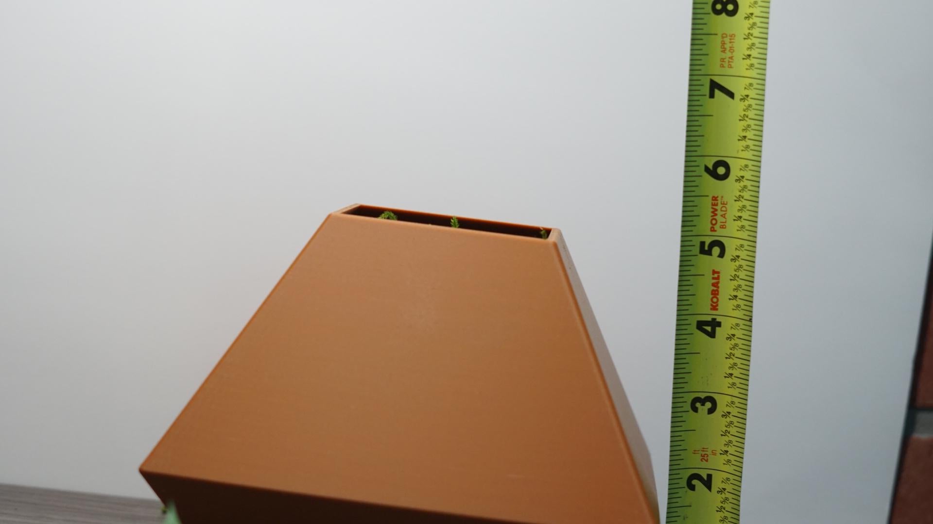 Planter – Geometric, Pyramid, Modern Minimalist-Printastic Treasures