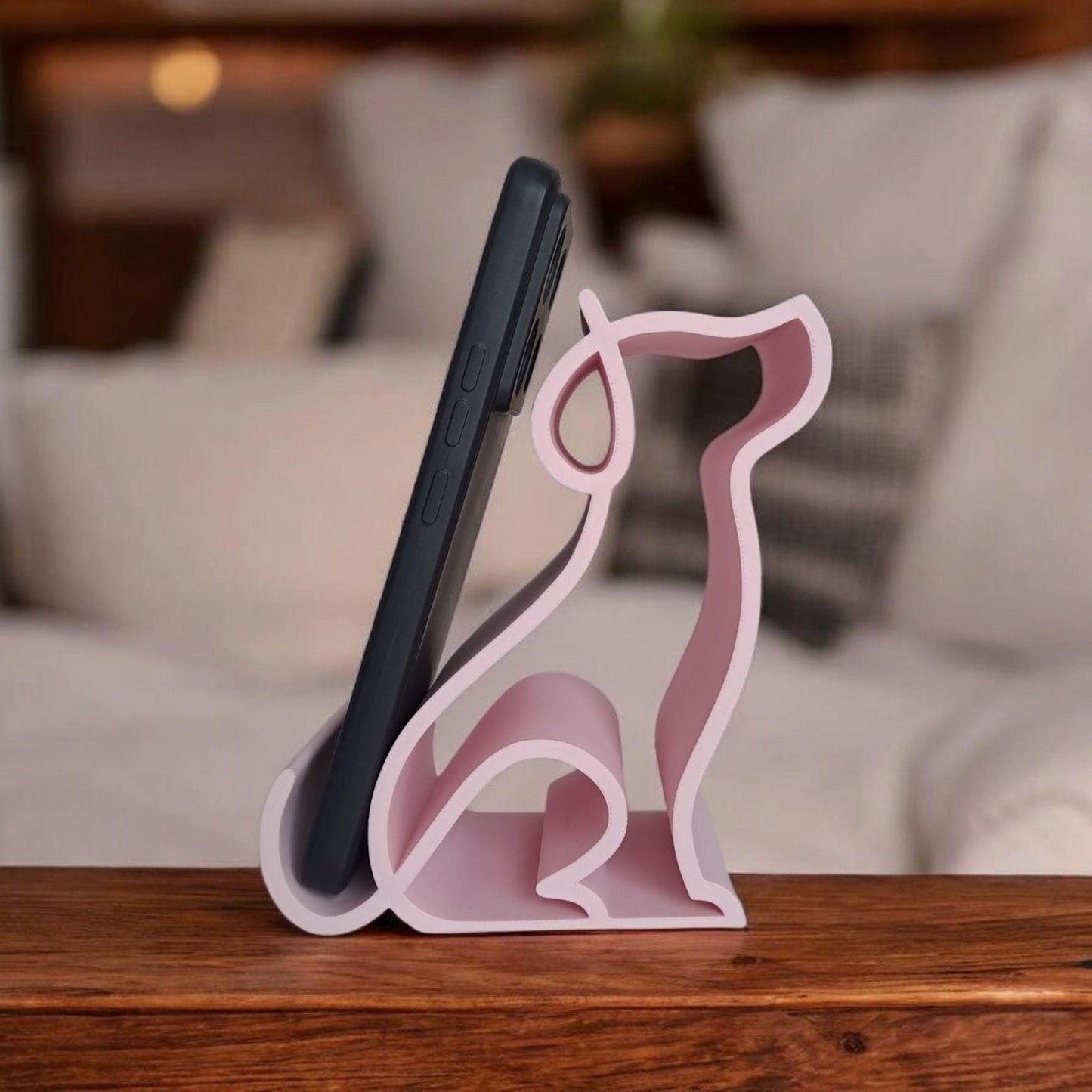 Phone Stand – Dog, Cute, Desk Organizer Accessory-Printastic Treasures