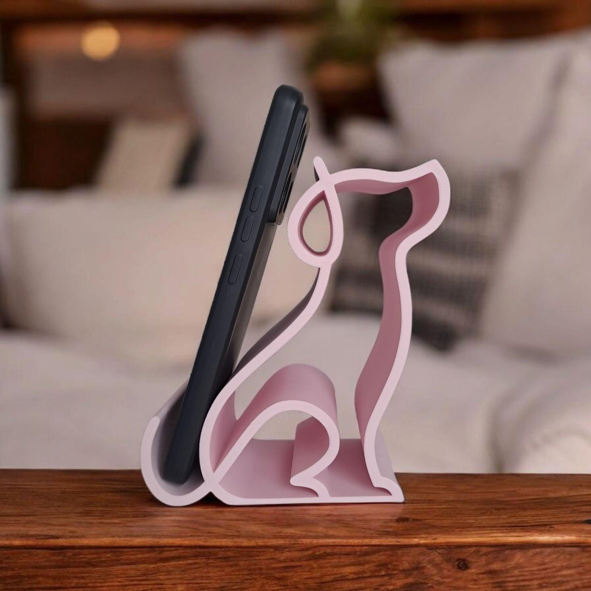 Phone Stand – Dog, Cute, Desk Organizer Accessory-Printastic Treasures