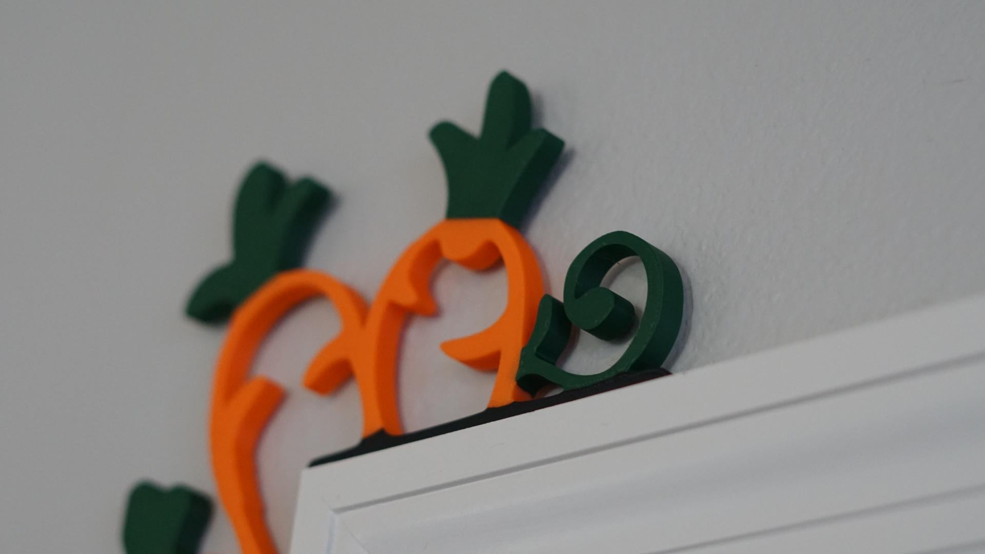 Wall Decor – Carrot, Farmhouse, Corner Accent-Printastic Treasures