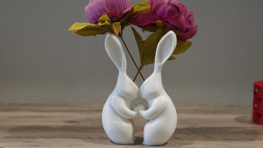 Cute Bunny Planter-Printastic Treasures