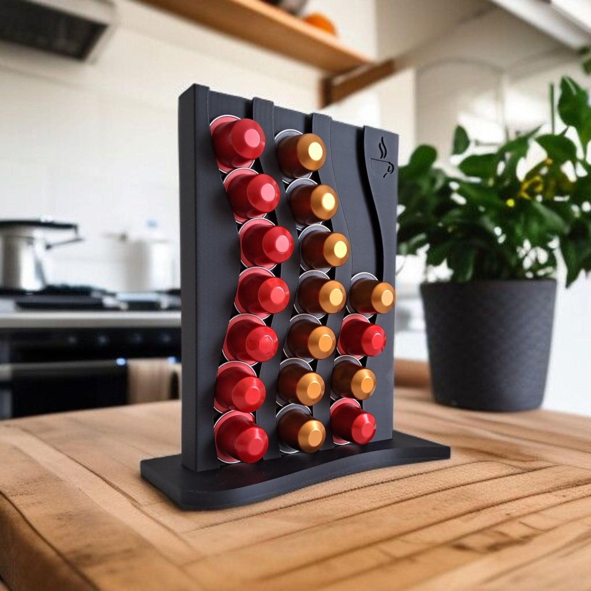 Organizer Nespresso Coffee Pod Holder Stand 21-Printastic Treasures