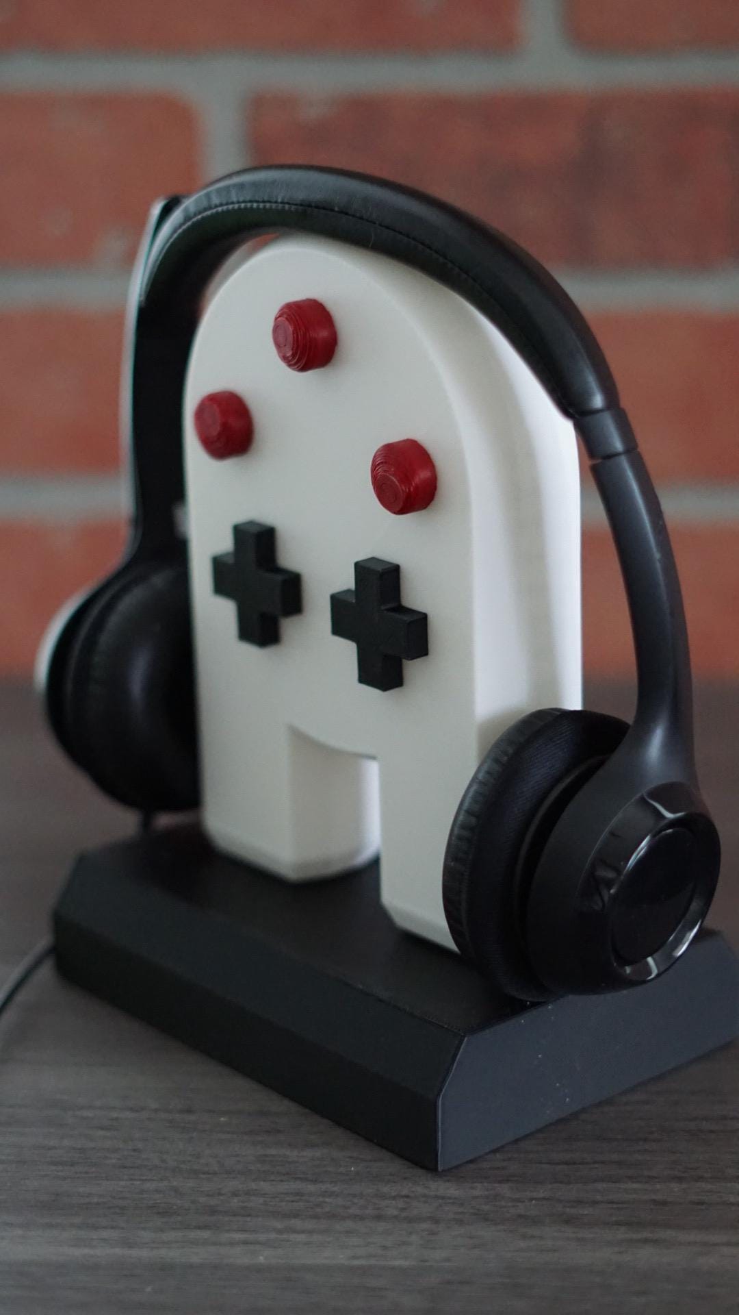 Retro Ghost Shape Headphone Stand - 3D Printed Gaming Mount-Printastic Treasures