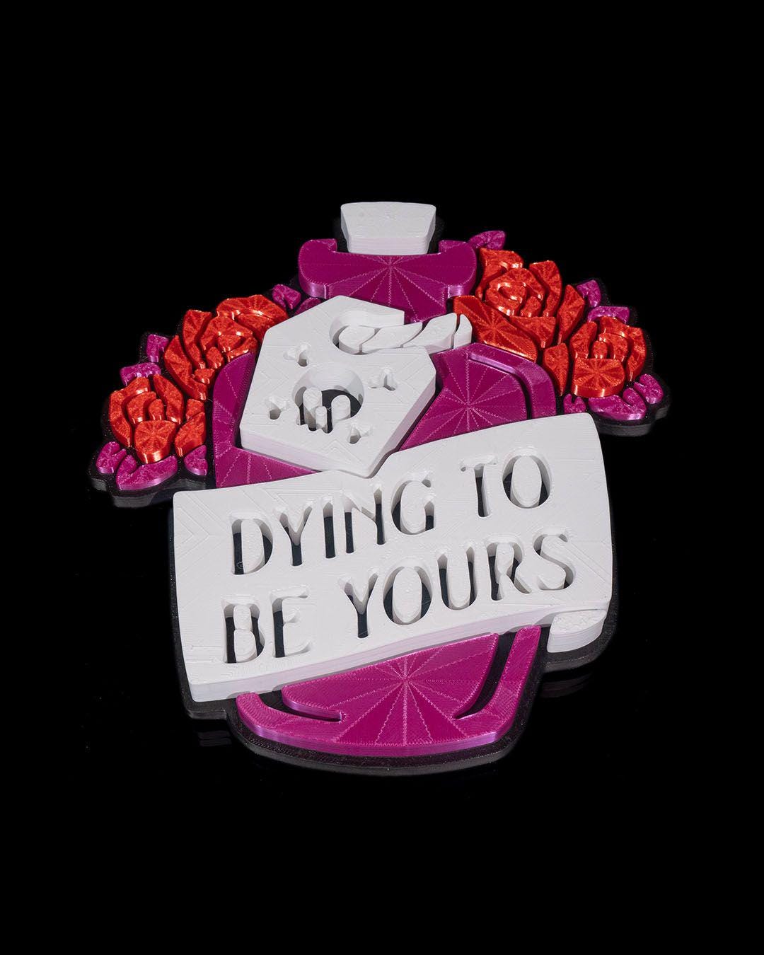 Halloween Sign, Hanging, Dying to be Yours-Printastic Treasures
