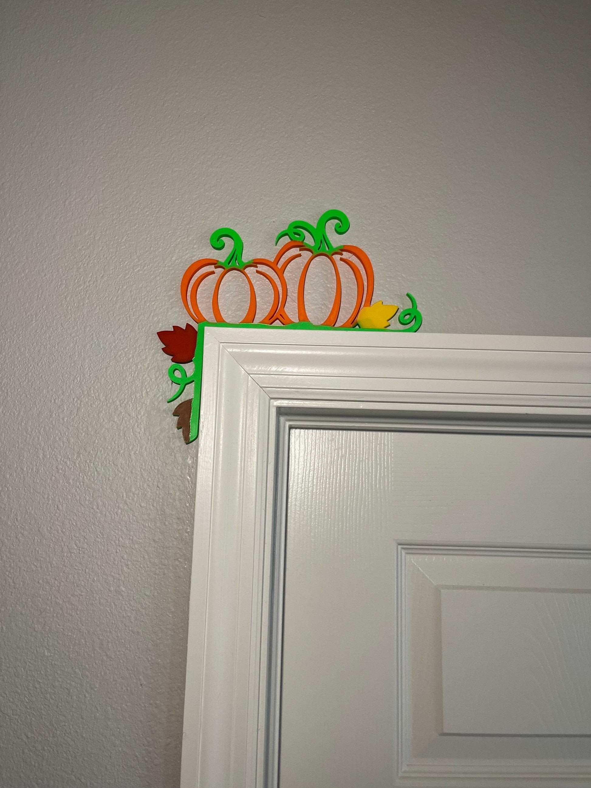 Fall Pumpkin Door Decor - Farmhouse Accent-Printastic Treasures