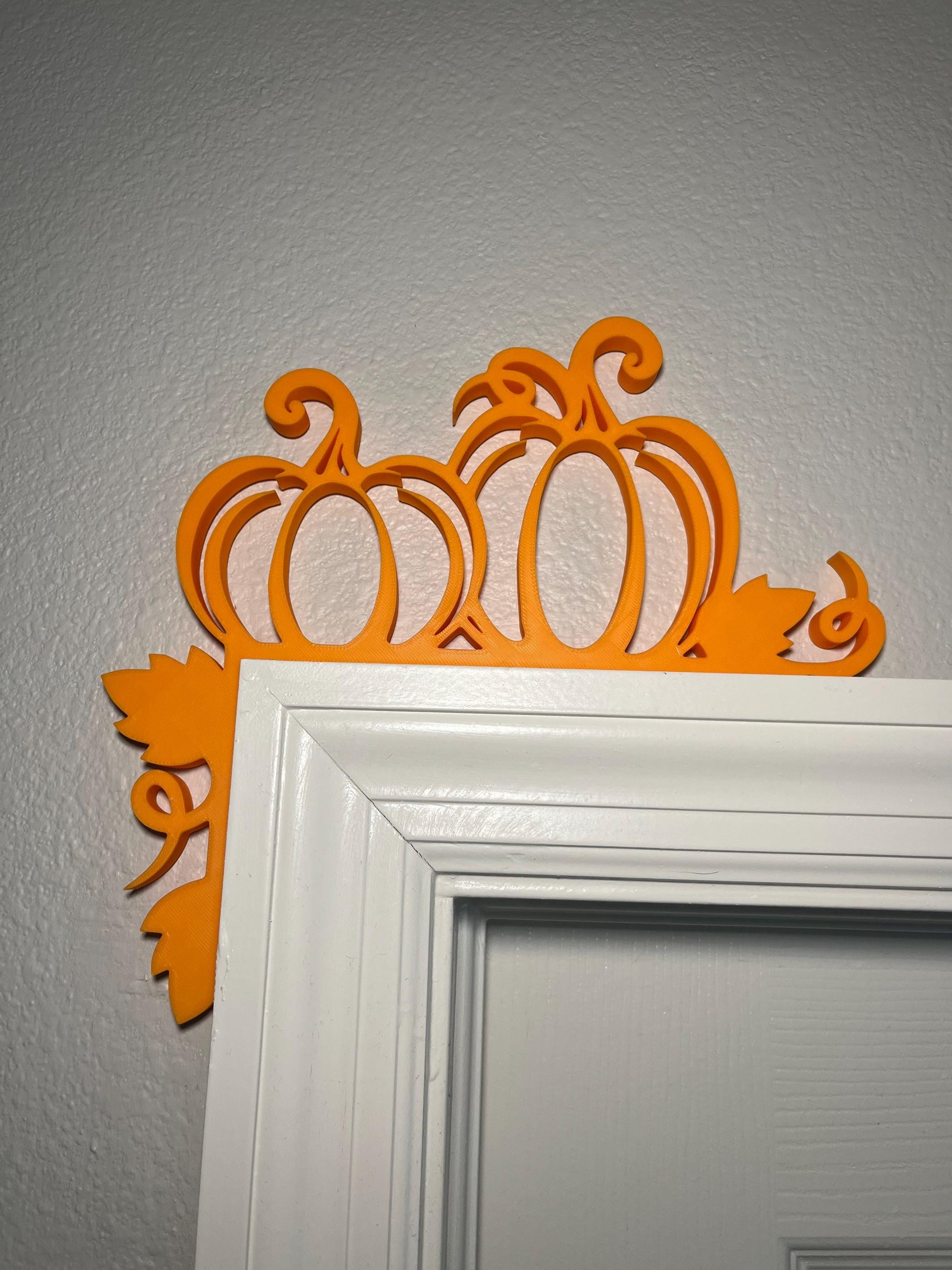 Fall Pumpkin Door Decor - Farmhouse Accent-Printastic Treasures