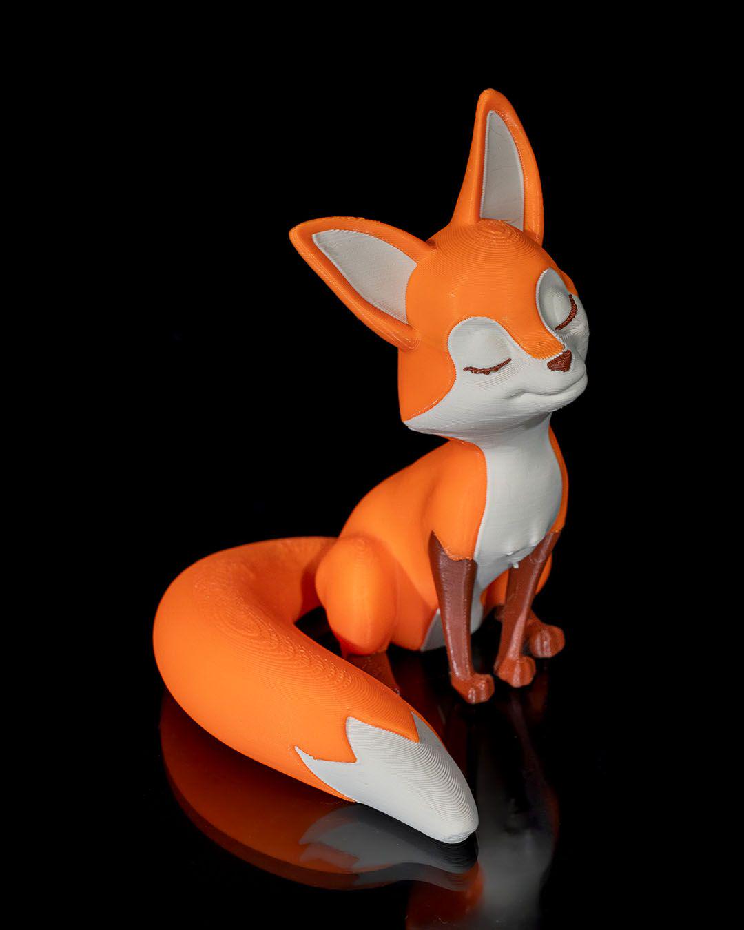 Bookends, Fox Design, Colored Animal Decor Set
