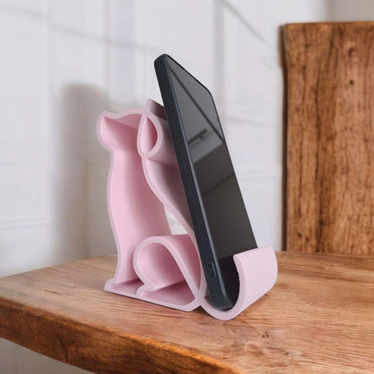 Phone Stand – Dog, Cute, Desk Organizer Accessory-Printastic Treasures