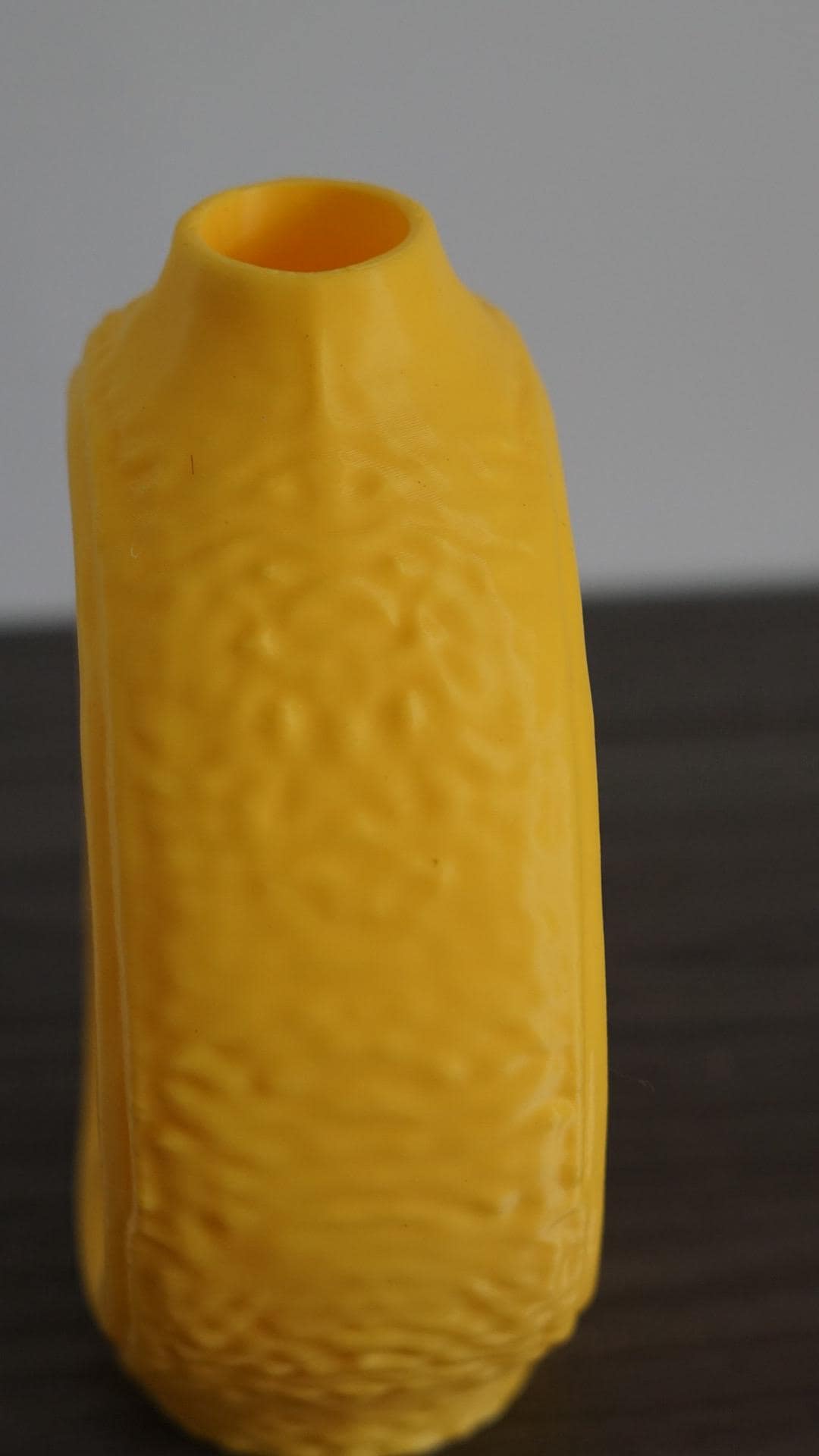 Lemon Vase, Fruit Shaped, Yellow Summer Decor-Printastic Treasures