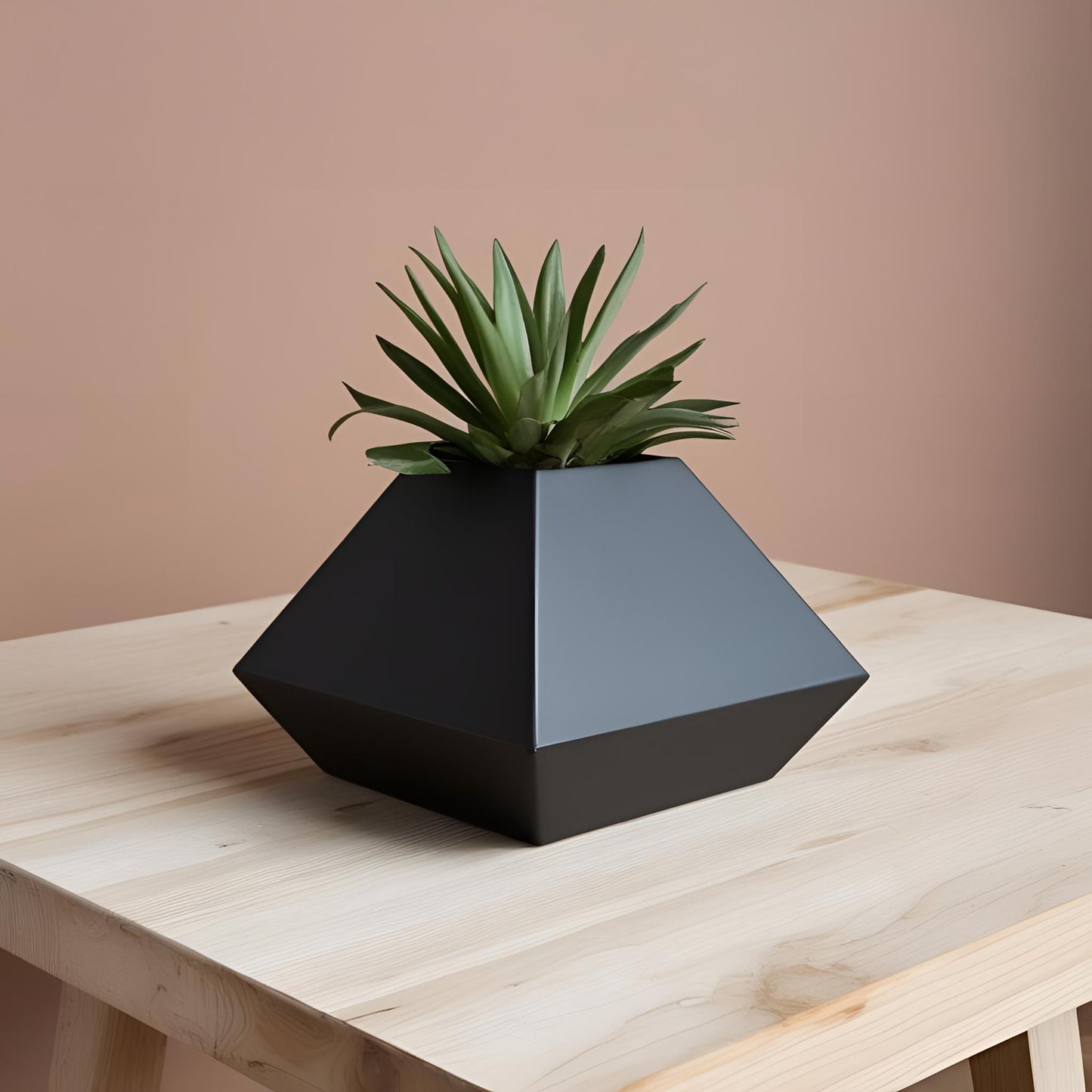 Planter – Geometric, Pyramid, Modern Minimalist-Printastic Treasures