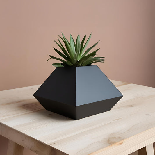 Planter – Geometric, Pyramid, Modern Minimalist-Printastic Treasures