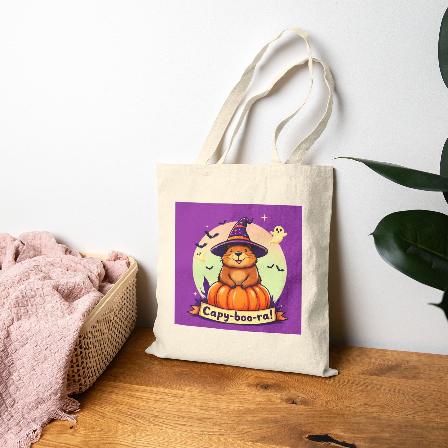 Halloween-Themed Cotton Canvas Tote Bag, Eco-Friendly Trick or Treat Bag, Fun Halloween Shopping Tote, Cute Animal Tote for Fall [...]