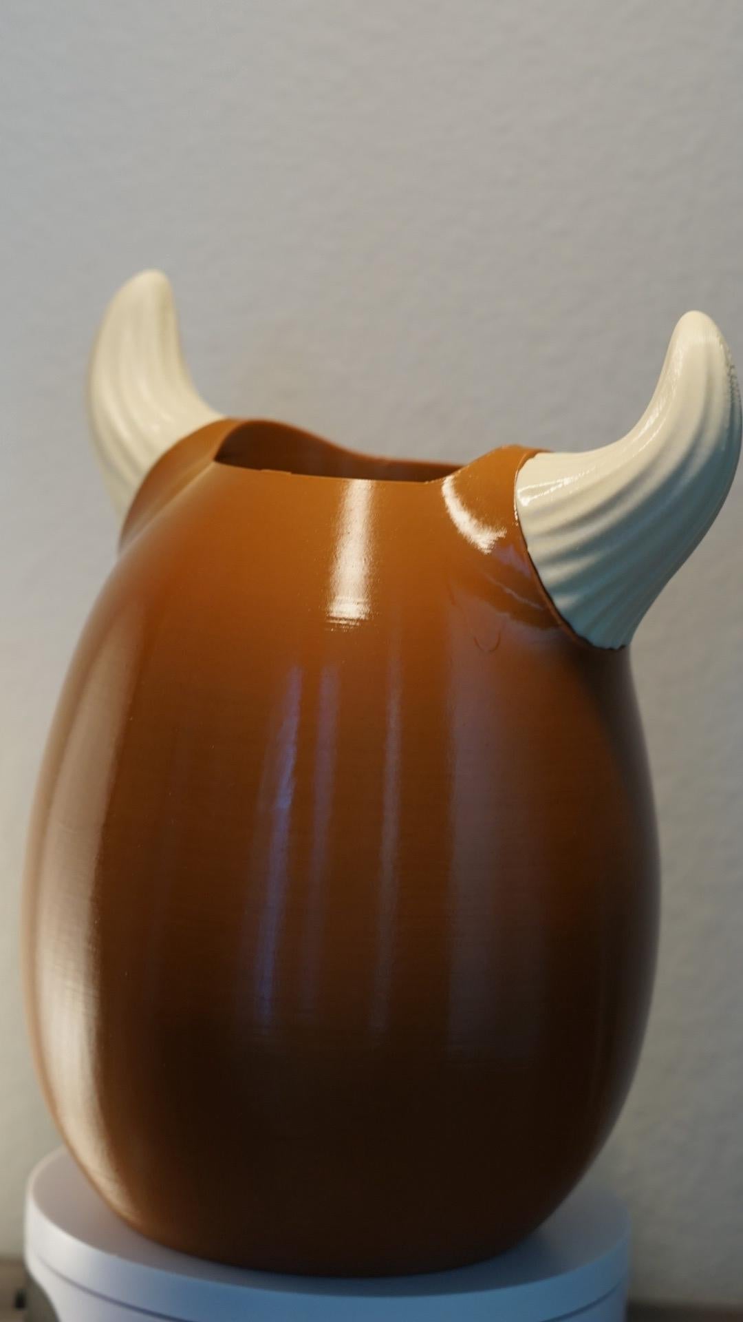Planter Cow Animal Farmhouse Vase Decor 6"-Printastic Treasures