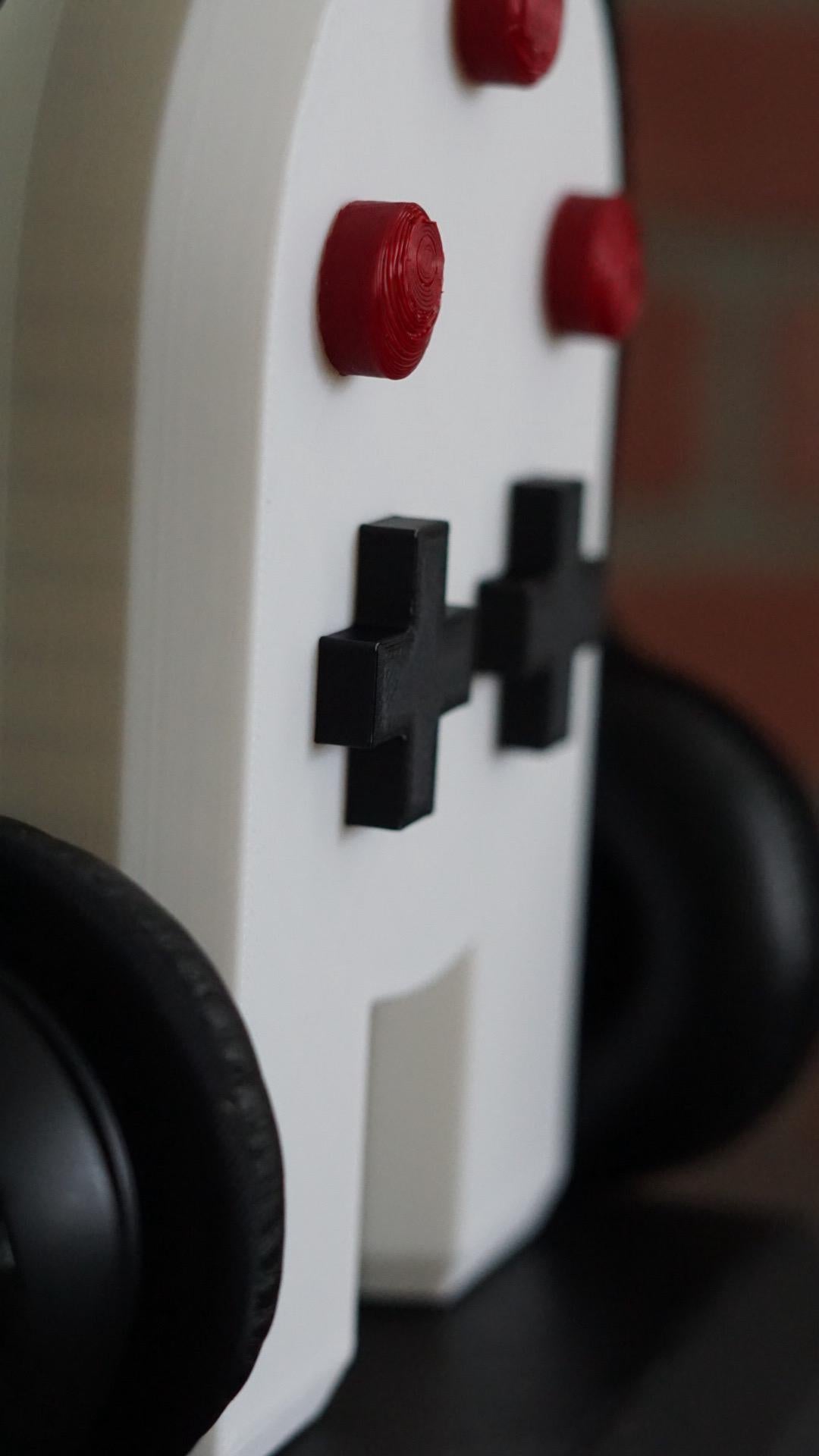 Retro Ghost Shape Headphone Stand - 3D Printed Gaming Mount-Printastic Treasures