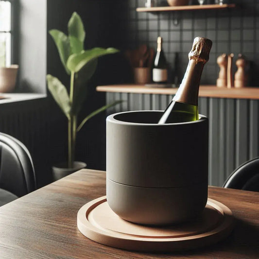 Luxury Champagne Bucket - Modern, Stylish, and Eco-Friendly-Printastic Treasures