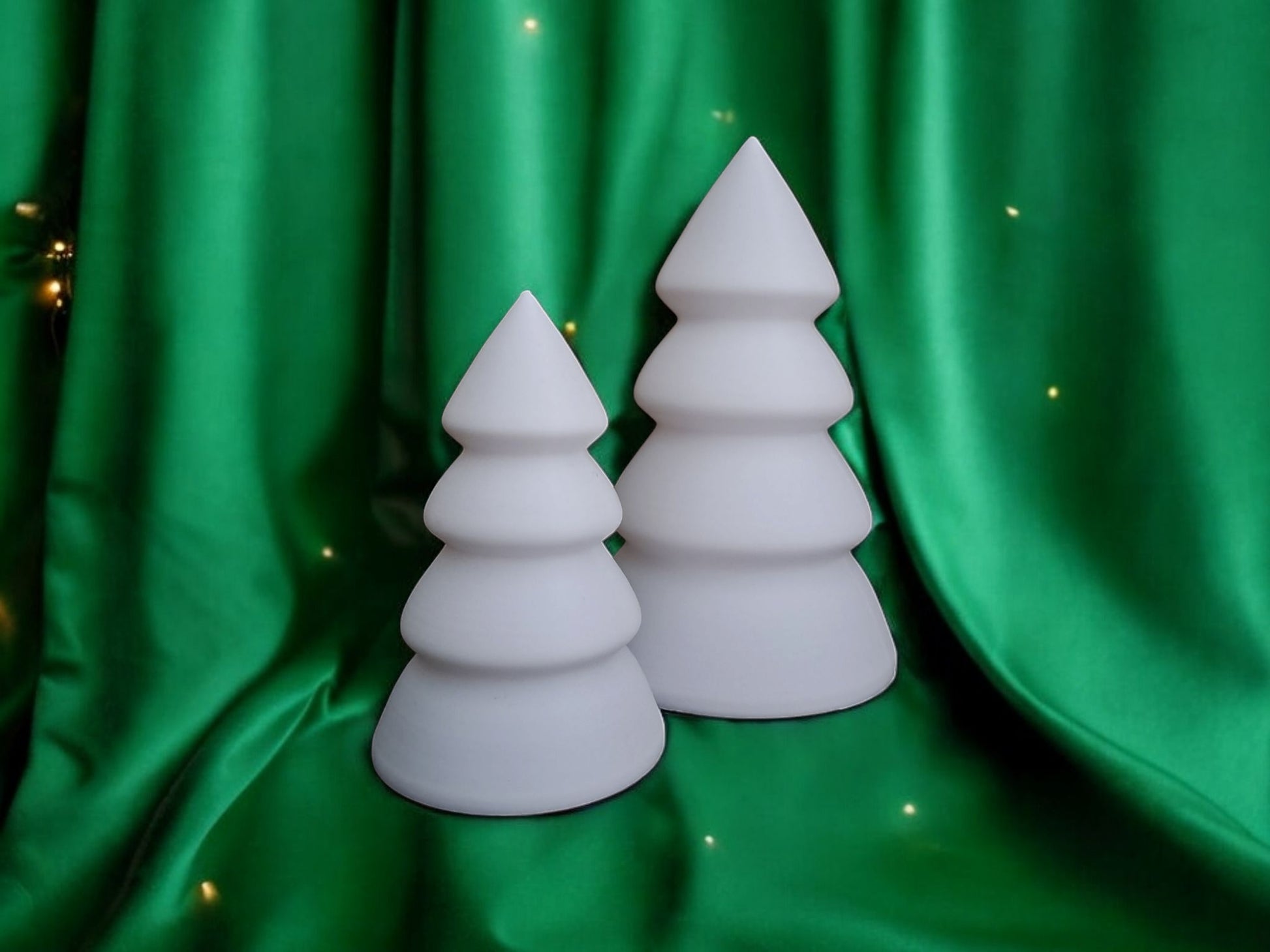Christmas Decor - Tree Tea Light Set (2-Pack) | Festive Holiday Lighting-Printastic Treasures