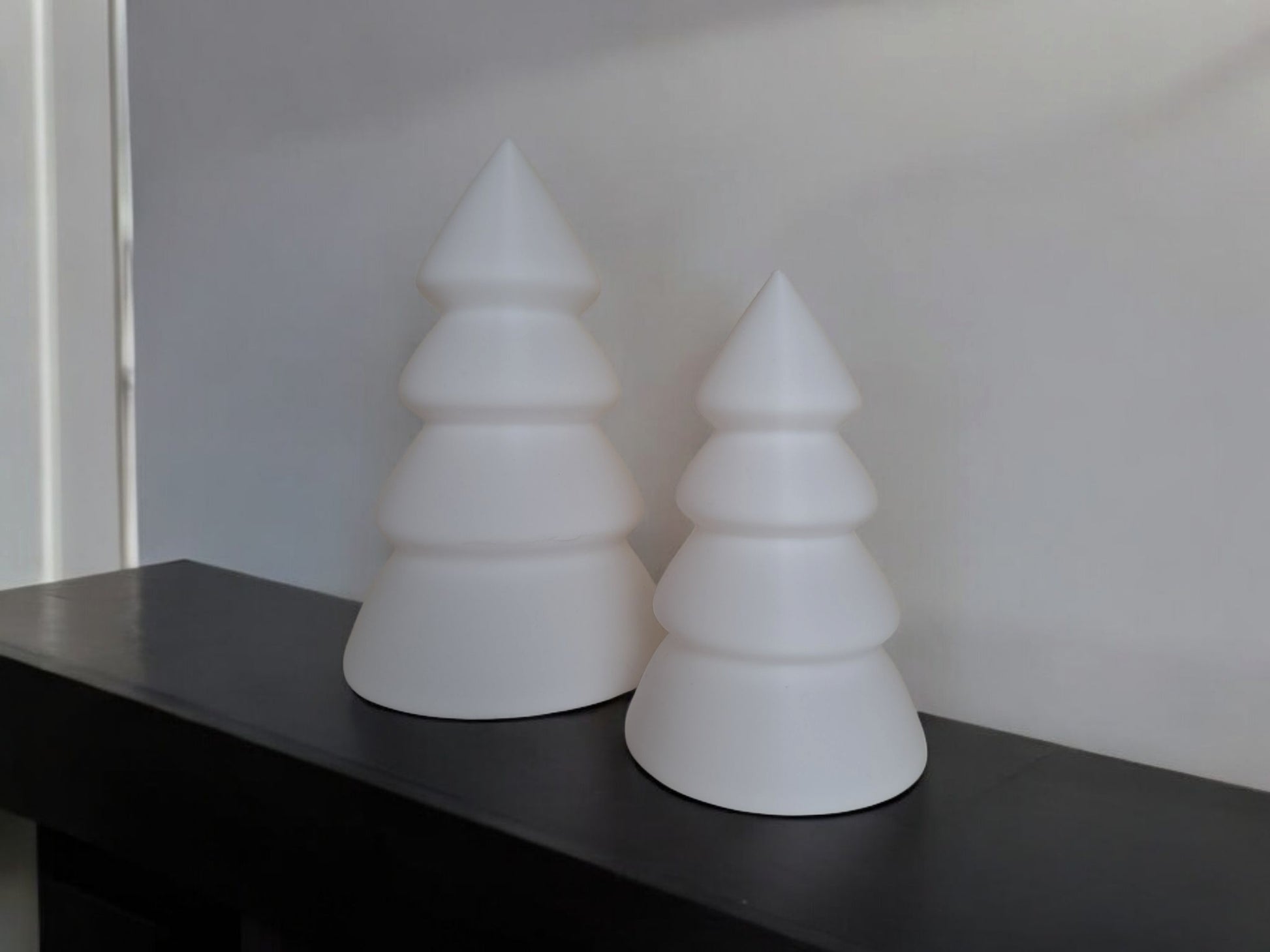 Christmas Decor - Tree Tea Light Set (2-Pack) | Festive Holiday Lighting-Printastic Treasures
