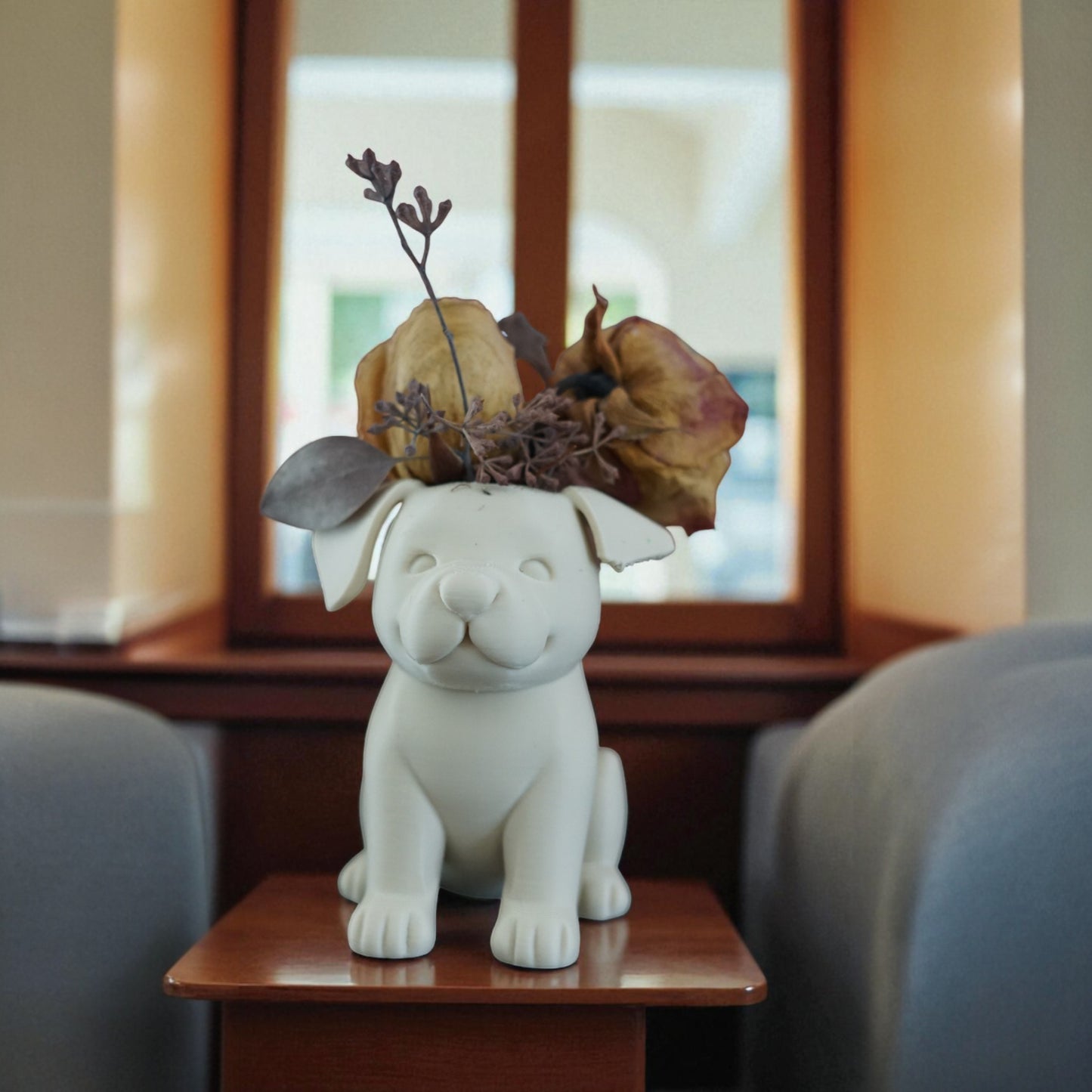 Cute Dog Vase Planter - Perfect Home Decor for Dog Lovers