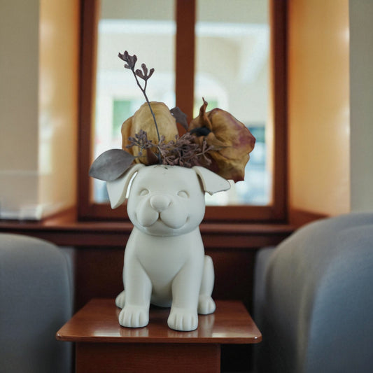 Cute Dog Vase Planter - Perfect Home Decor for Dog Lovers