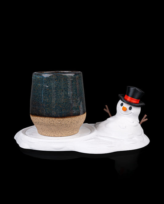 Melting Snowman Coaster – Gift-Ready Holiday Cheer