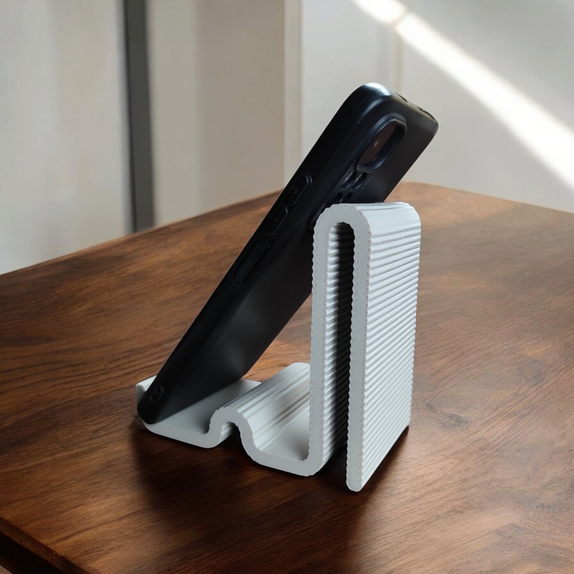 Phone Holder, Retro, Snake-Inspired Design-Printastic Treasures