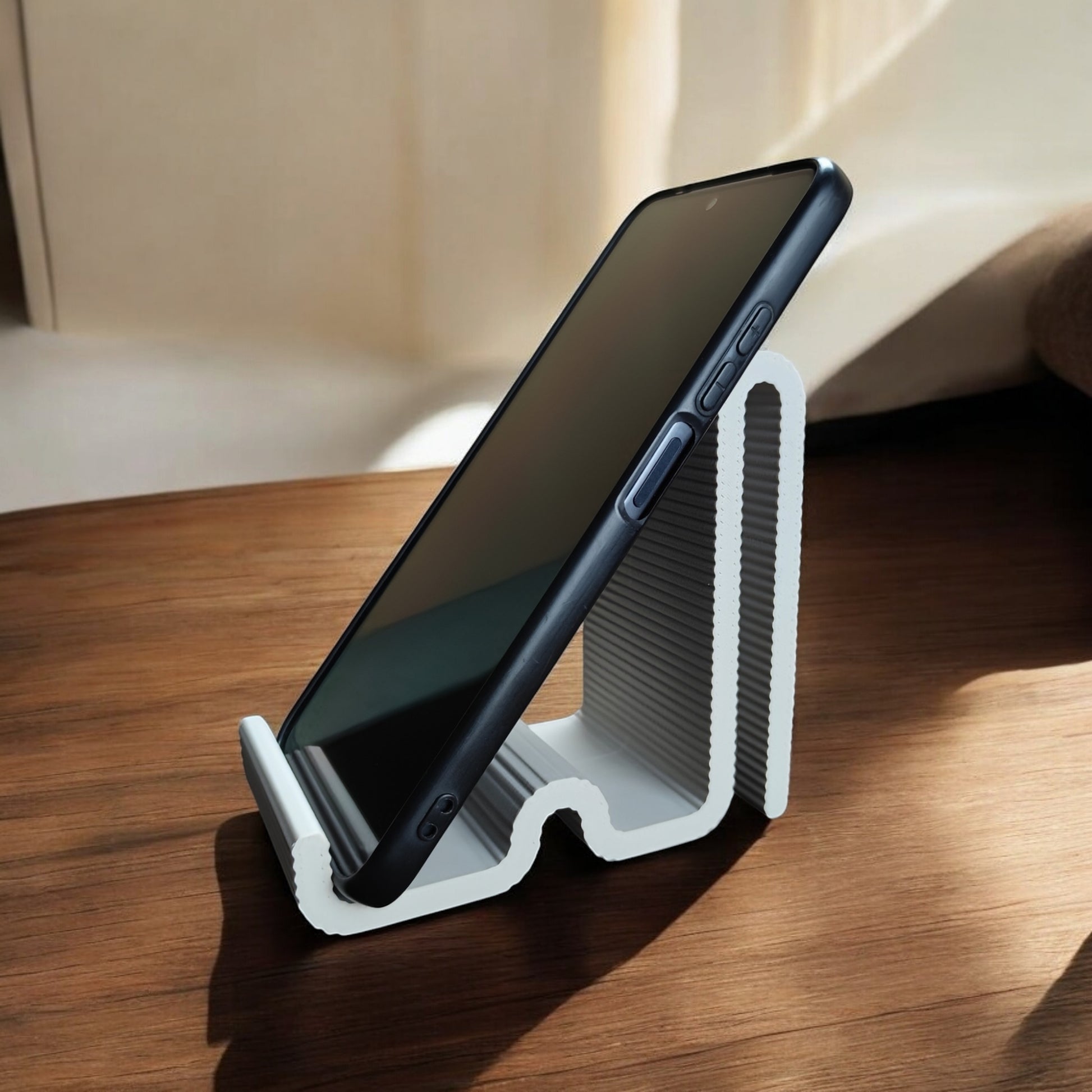 Phone Holder, Retro, Snake-Inspired Design-Printastic Treasures