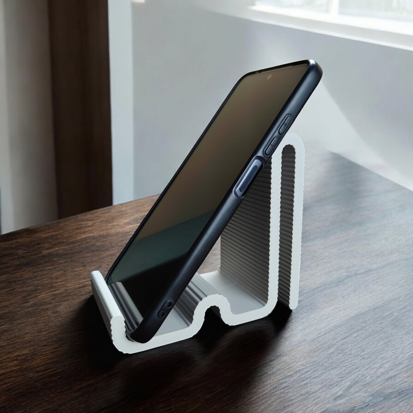 Phone Holder, Retro, Snake-Inspired Design-Printastic Treasures