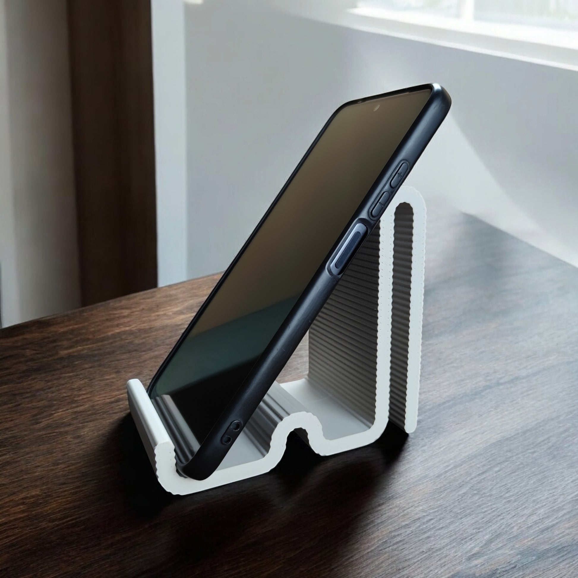 Phone Holder, Retro, Snake-Inspired Design-Printastic Treasures