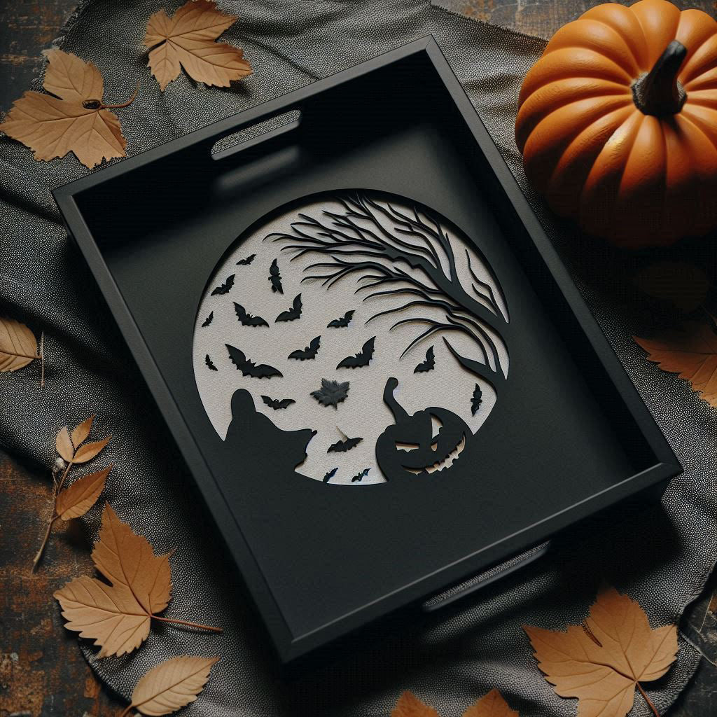 Halloween Tray – Candy Holder Caddy-Printastic Treasures