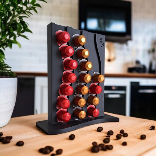 Organizer Nespresso Coffee Pod Holder Stand 21-Printastic Treasures