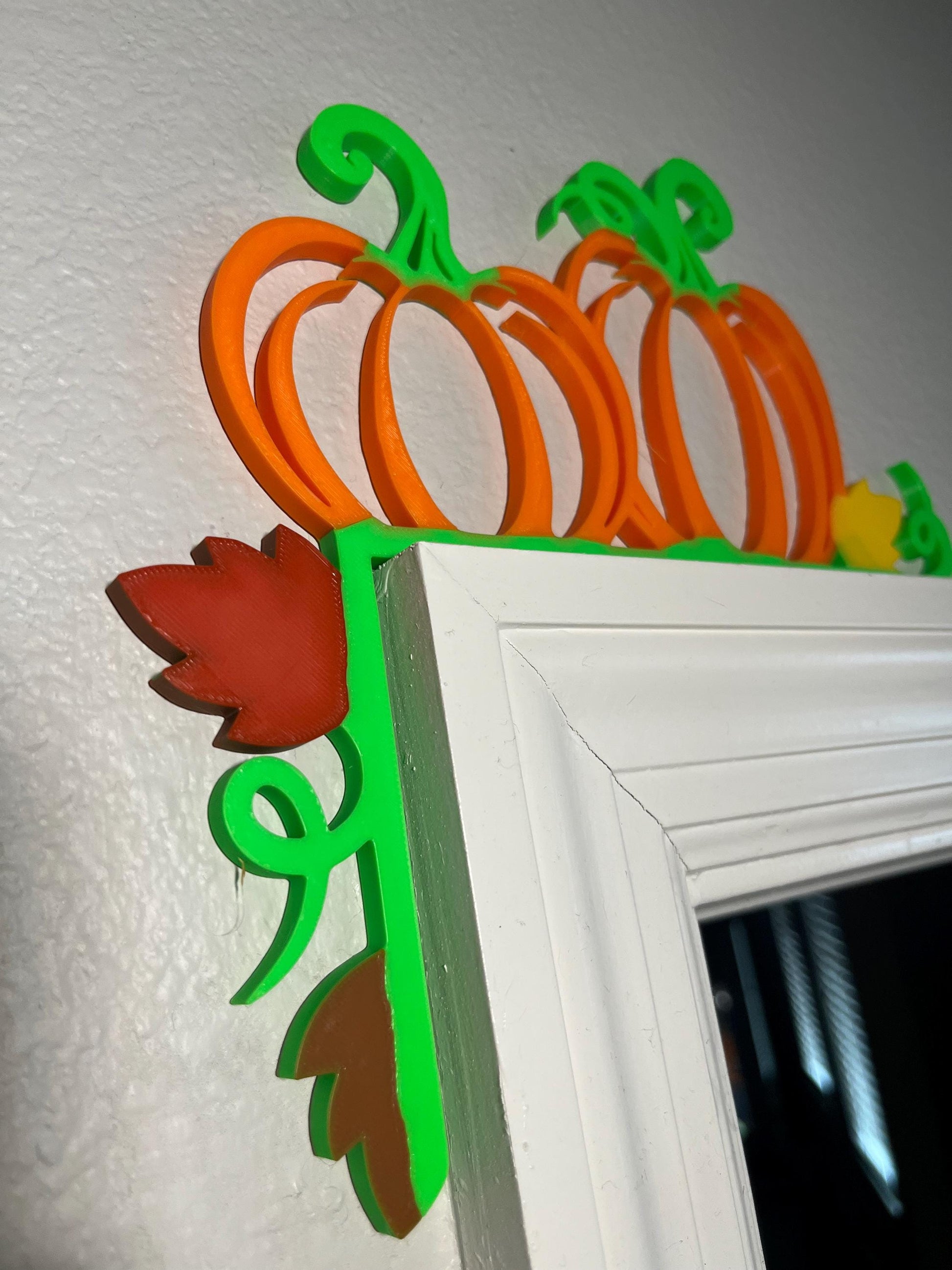 Fall Pumpkin Door Decor - Farmhouse Accent-Printastic Treasures