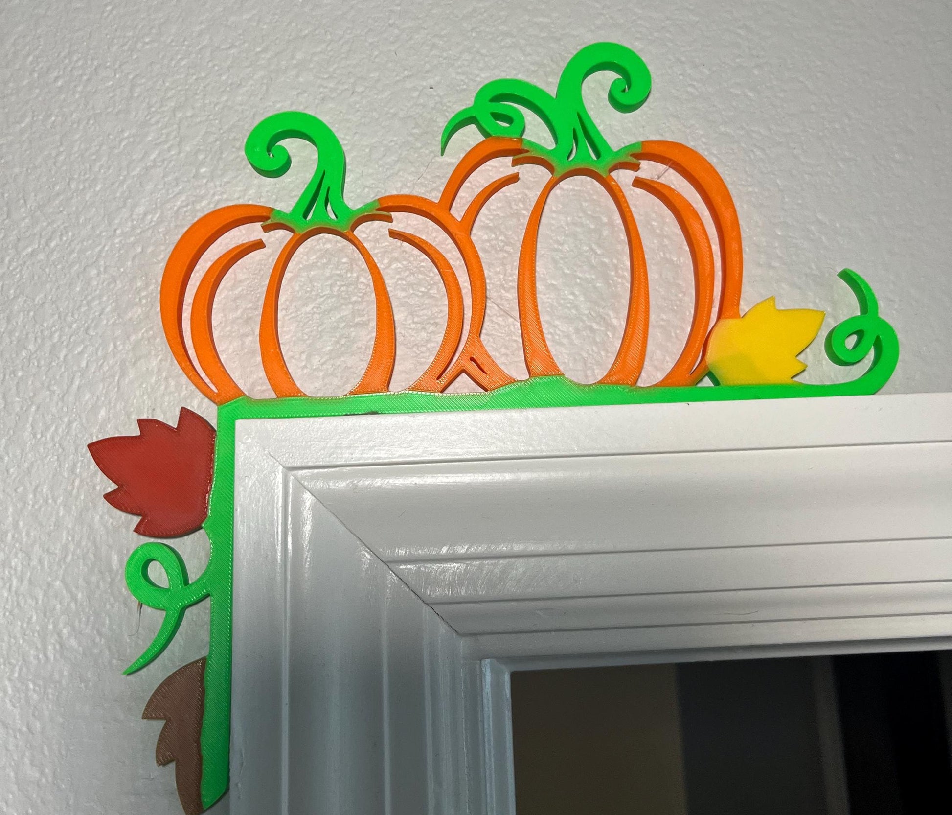 Fall Pumpkin Door Decor - Farmhouse Accent-Printastic Treasures