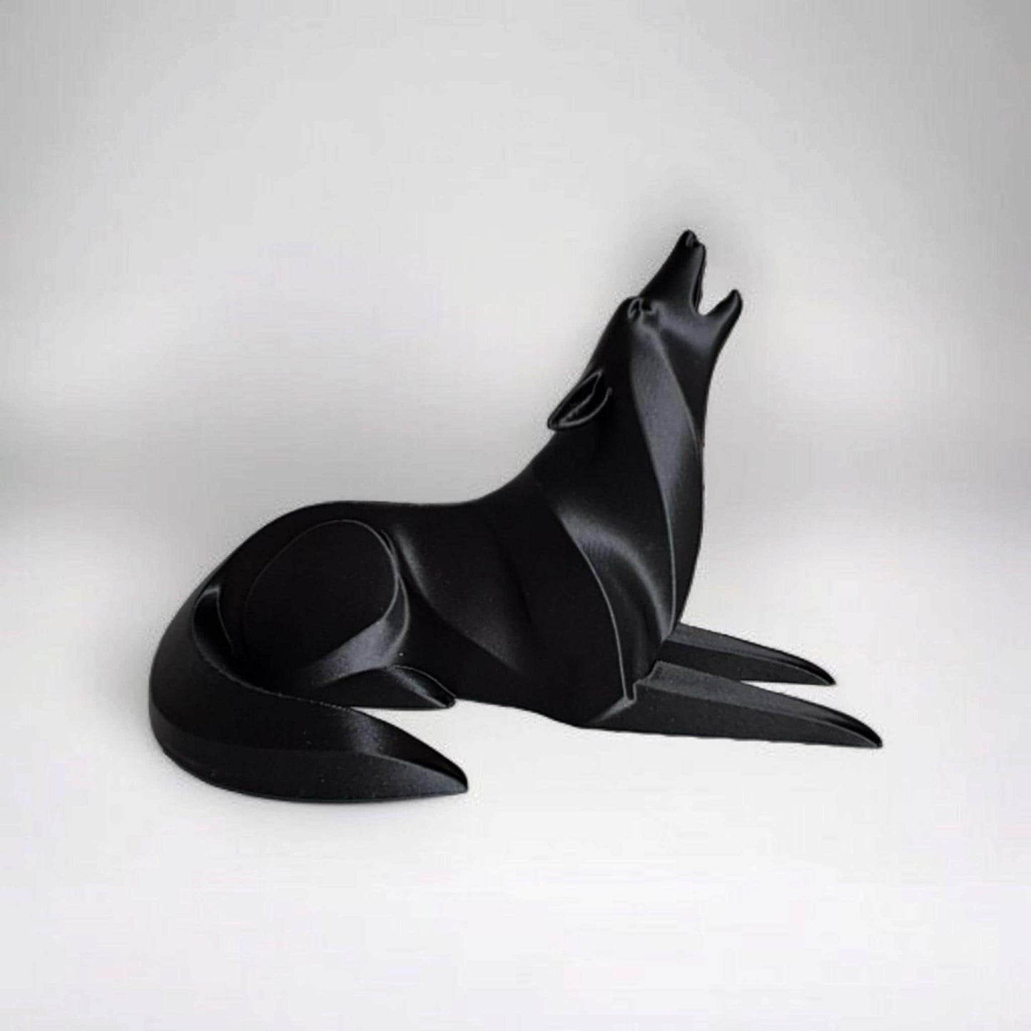 Wolf Figurines Set, 3D Printed Howling Wolves-Printastic Treasures