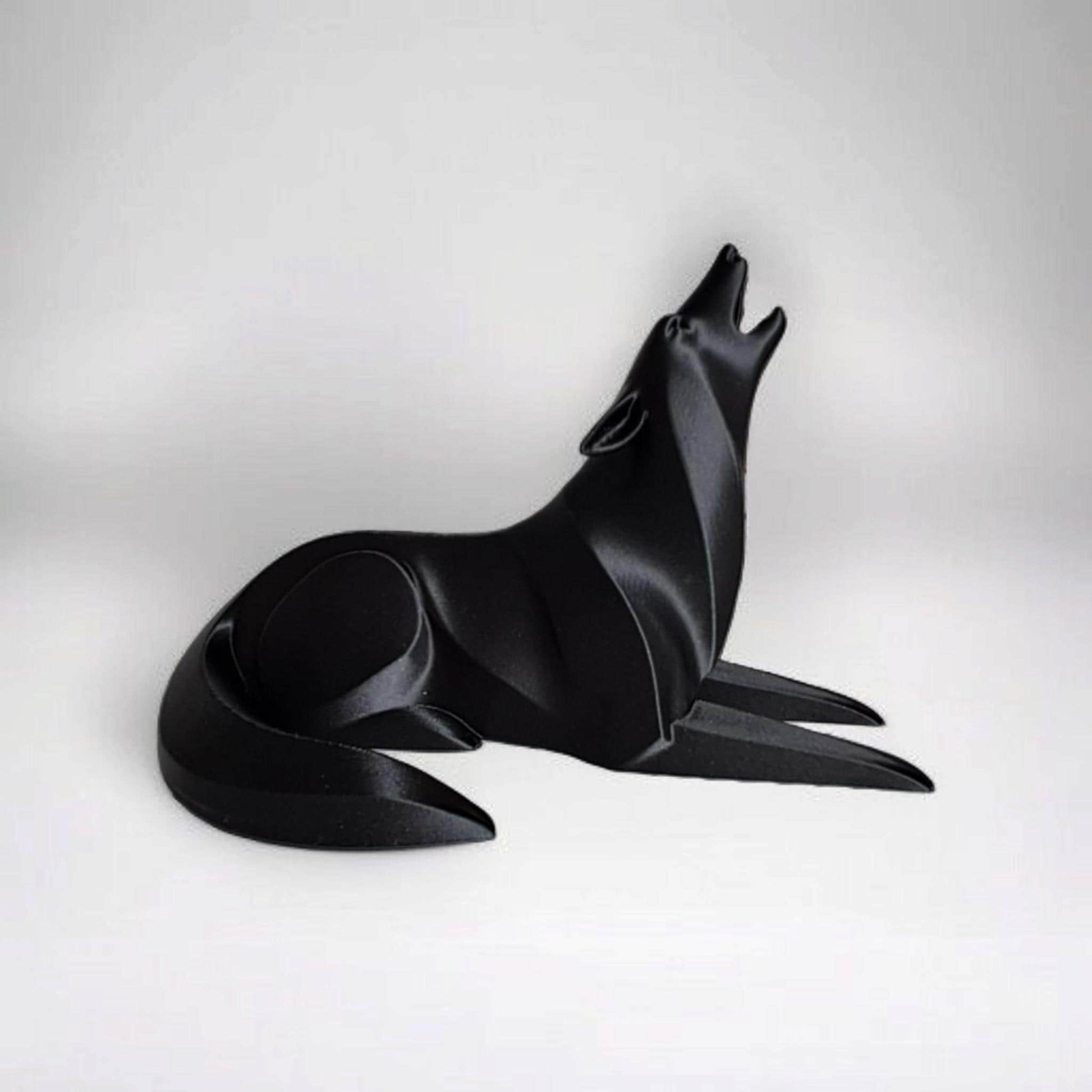 Wolf Figurines Set, 3D Printed Howling Wolves-Printastic Treasures