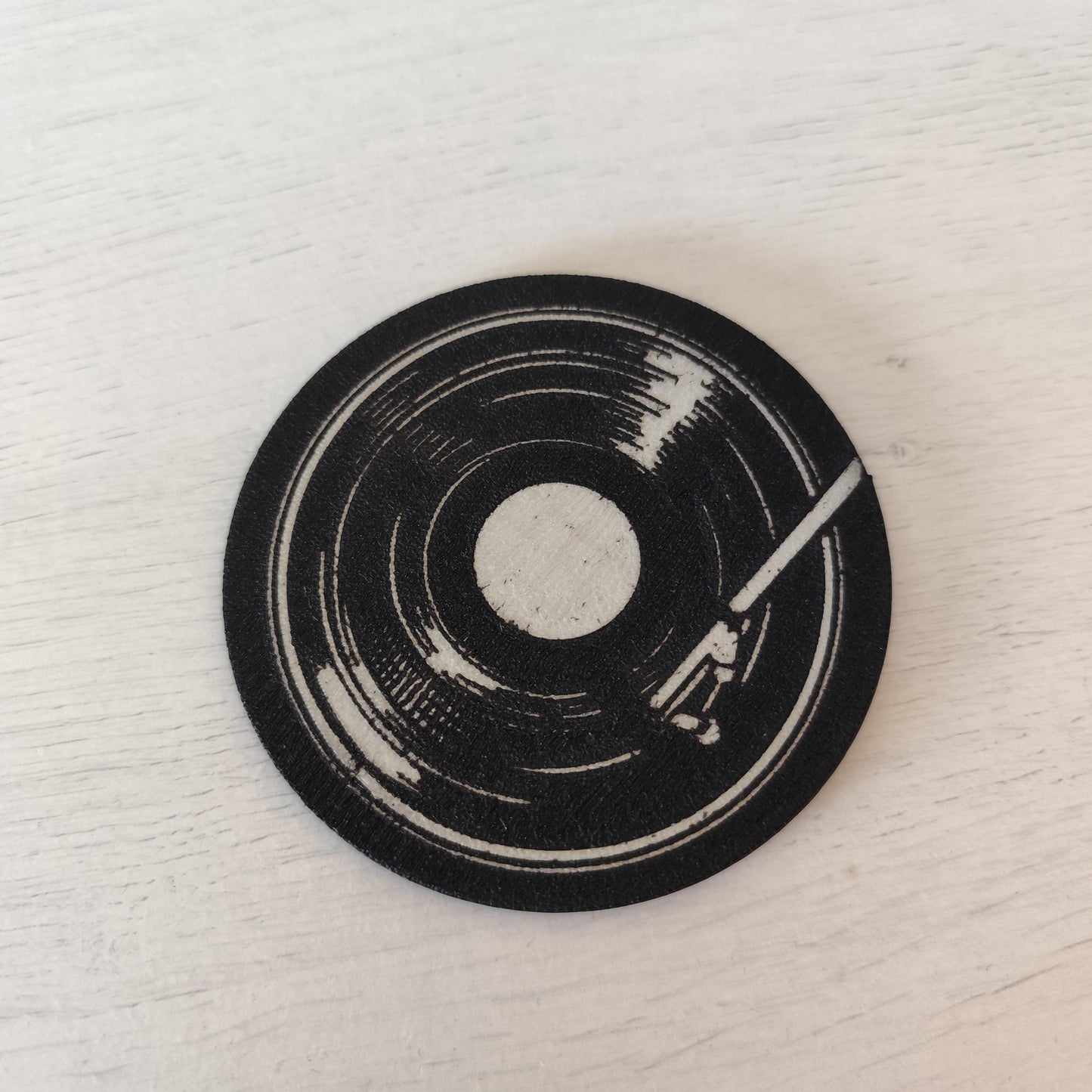 Drink Coasters – Vinyl, Retro, Music-Themed Set 4 piece set-Printastic Treasures