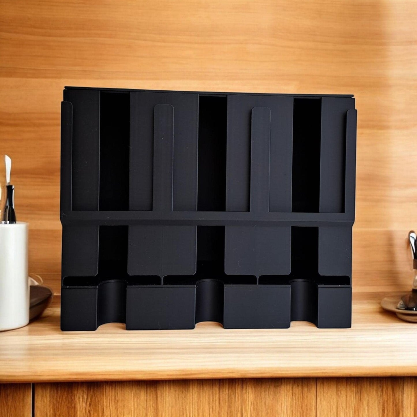 Tea Organizer – Modern, Minimalist, Rectangular Holder-Printastic Treasures