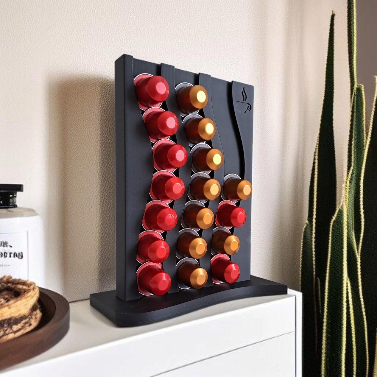 Organizer Nespresso Coffee Pod Holder Stand 21-Printastic Treasures