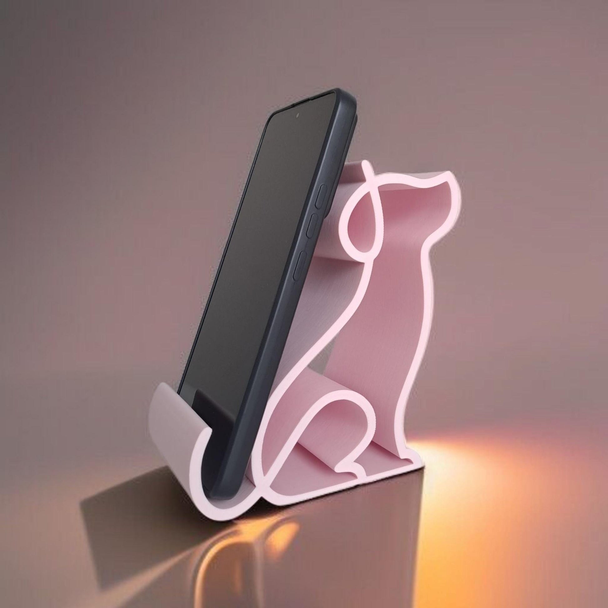 Phone Stand – Dog, Cute, Desk Organizer Accessory-Printastic Treasures